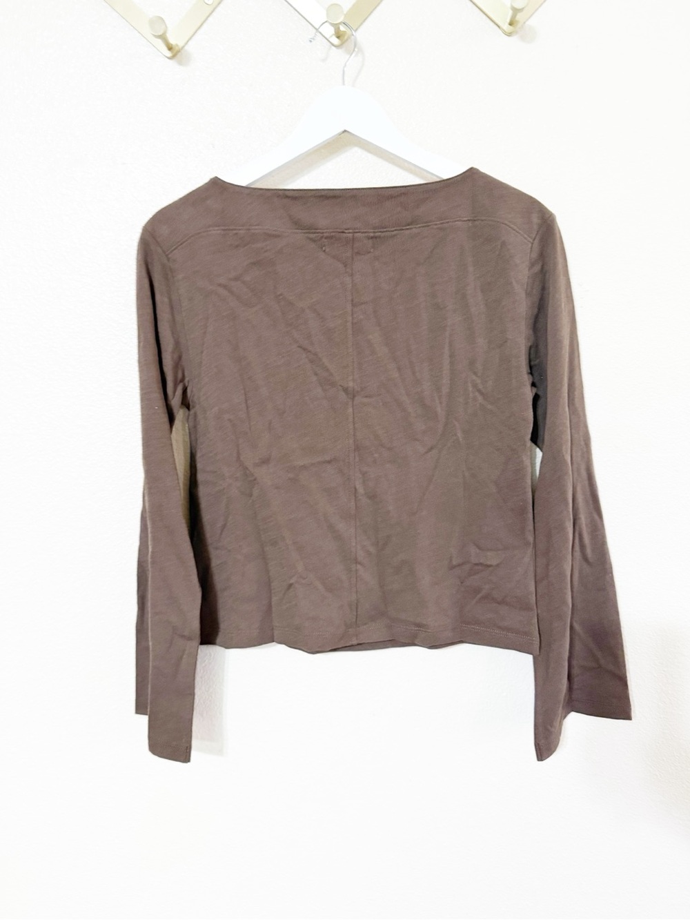 Anthropologie Nation Los Angeles Cotton Rochelle Boat Neck Sweater Top XS NEW - Picture 6 of 9